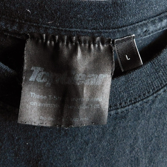 Vintage Top Gear T Shirt I Am The Stig Size L 2005 Double Sided Black Y2K - Picture 3 of 5